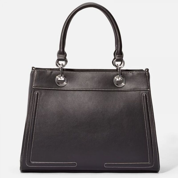 Matte Women Black Shoulder Bag