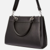 Matte Women Black Shoulder Bag