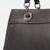 Matte Women Black Shoulder Bag