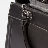 Matte Women Black Shoulder Bag
