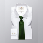 H & C Men White Twill