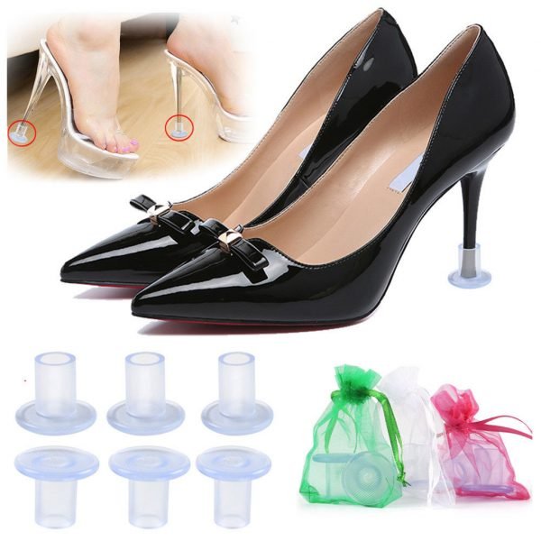 3-Pairs Clear High Heel Protectors