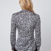 Hawes and Curtis Women Assorted Black Satin Blouse