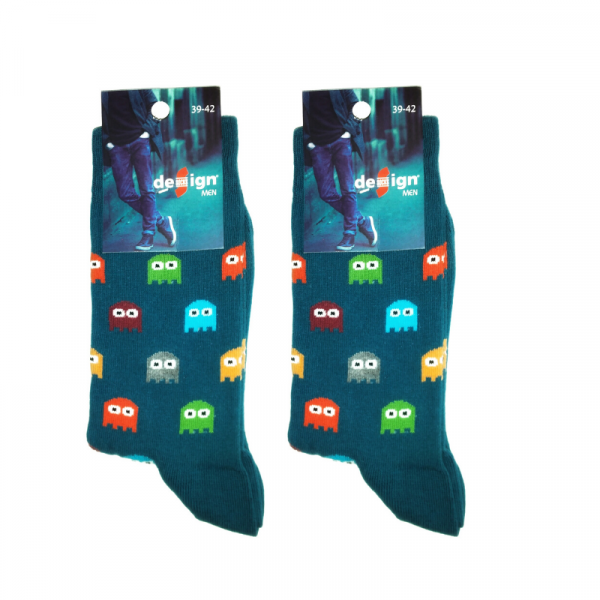 Blue socks