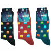 Mens Premium Cotton Mario Socks