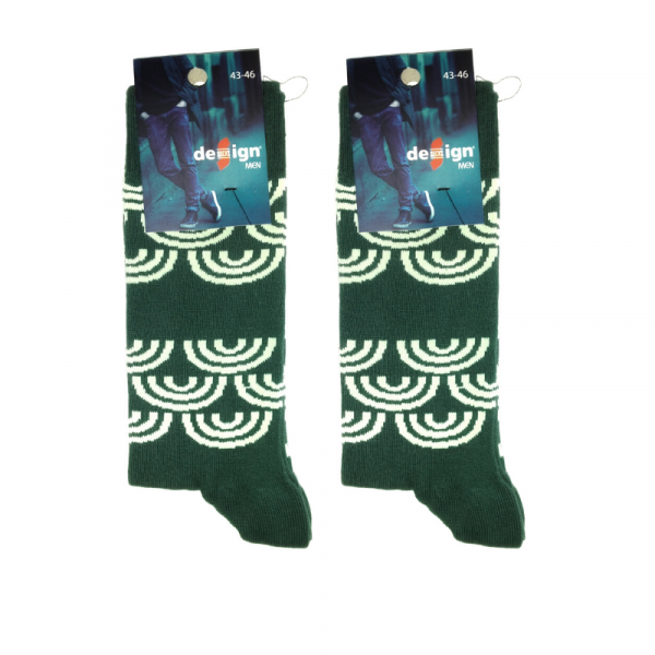 Mens Premium Cotton Oval Socks