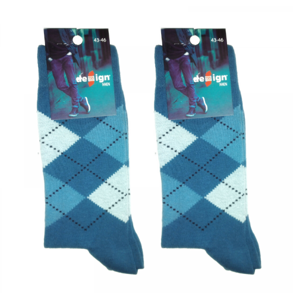 Mens Premium Cotton Boxy Socks