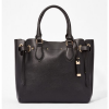 Evan 2-Piece Black Satchel