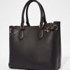 Evan 2-Piece Black Satchel
