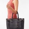 Evan 2-Piece Black Satchel