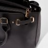 Evan 2-Piece Black Satchel