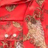 Hawes and Curtis Women Coral Chain Satin Blouse