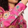 Hawes and Curtis Women Fuchsia Crown Satin Blouse