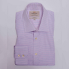 Hawes and Curtis Men Pink Navy Dotted Shirt