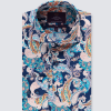 H & C Men Paisely York Shirt