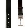 H & C Men Reversible Leather Belt