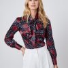 H & C Women Navy & Red Hearts