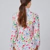 H & C Women Pink & Red Botanics