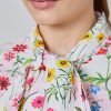 H & C Women Pink & Red Botanics