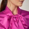H & C Women Hot Pink Plain
