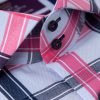 H & C Men Blue & Fuschia York