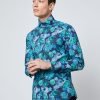 H & C Men Dark Turquoise Rose