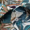 H & C Men Cream & Blue Tropical