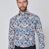 H & C Men Paisely York Shirt