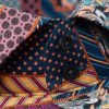 H & C Men Navy & Blue Patchwork