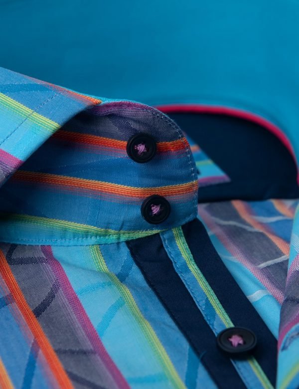 H & C Men York Multi Stripes