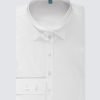 H & C Women's White Contrast Shirt