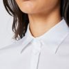 H & C Women's White Contrast Shirt