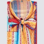 H & C Women Multi Chain Satin Blouse