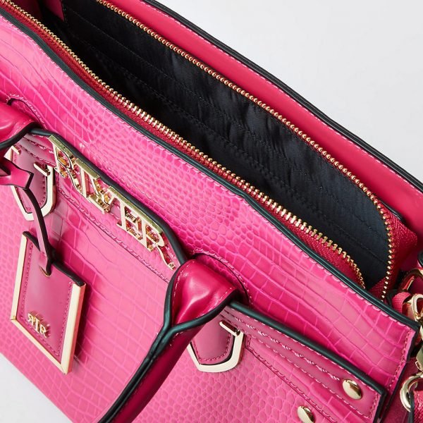 River Island Tote Chic Bag - Pink