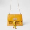 River Island Yellow Tote Bag