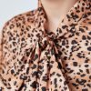 H & C Women Leopard Brown & Black