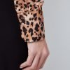 H & C Women Leopard Brown & Black