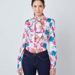 H & C Women Pink & Fuchsia Blouse