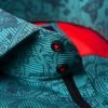 Hawes & Curtis Men Green York Shirt
