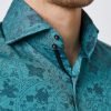 Hawes & Curtis Men Green York Shirt