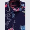 Hawes & Curtis Men Hawaiian Flowers Shirt