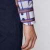Hawes & Curtis White & Orange York Shirt