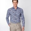 Hawes & Curtis Men York Flower Paisley Shirt