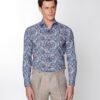 Hawes & Curtis Men York Flower Paisley Shirt