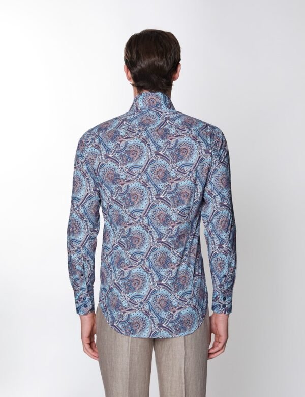 Hawes & Curtis Men York Flower Paisley Shirt