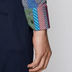 Hawes & Curtis Men York Rustic Patchwork Shirt