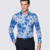 Hawes & Curtis Men York Wide Flowers Field Shirt