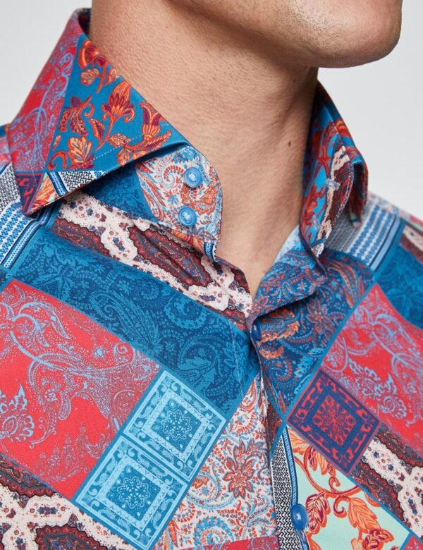 Hawes & Curtis Men York Patchwork Shirt