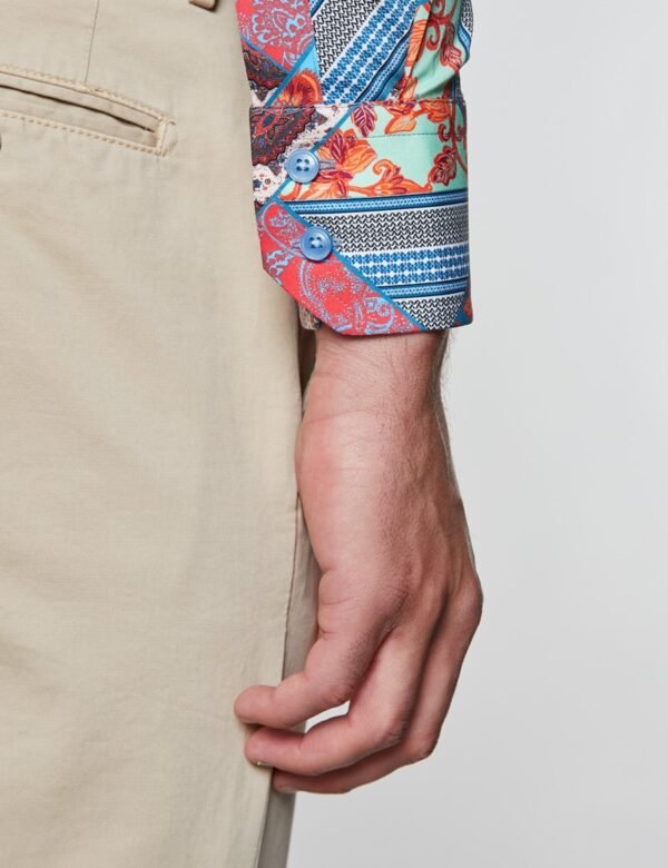 Hawes & Curtis Men York Patchwork Shirt