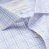 Hawes & Curtis Men Blue & Yellow Check Shirt